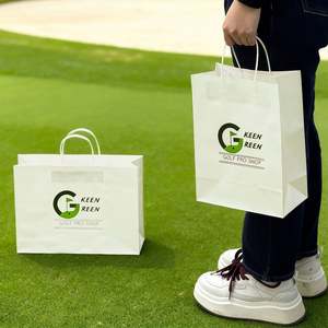 Bolsas de Papel Kraft para Regalo, Personalizadas, Ecológicas, Biodegradables, con Asas Retorcidas, para Compras al por Mayor - Product Image 6