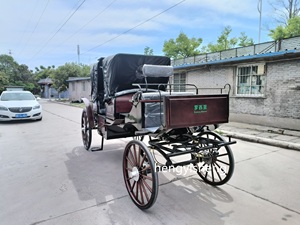Vente directe usine – Prix usine abordable – Chariot de tourisme électrique sans chevaux 6 places - Product Image 1
