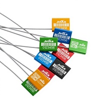 Scellés de câble personnalisés, scellés de sécurité pour conteneurs, vente chaude, transport sécurisé, camions-citernes en acier