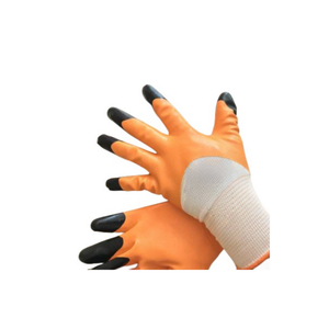Guanti <span class=keywords><strong>di</strong></span> sicurezza rivestiti in lattice <span class=keywords><strong>di</strong></span> cotone per il <span class=keywords><strong>lavoro</strong></span> <span class=keywords><strong>di</strong></span> giardinaggio al <span class=keywords><strong>di</strong></span> fuori del <span class=keywords><strong>lavoro</strong></span> fornisce protezione per le mani - Product Image 5