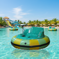 Bateau tamponneur Meierya M-026 de haute qualité, en fibre de verre et matériau PE, gonflable, usage commercial, parc aquatique extérieur, capacité de 100 à 500 kg