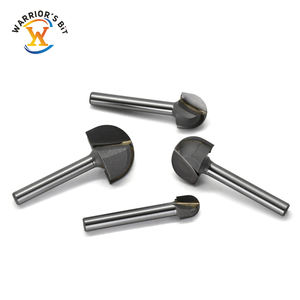 Warrior's Bit <span class=keywords><strong>CNC</strong></span> Outil Routeur Bit Gravure Fraises à fond rond Fraises pour panneau organique MDF Bois PVC - Product Image 3