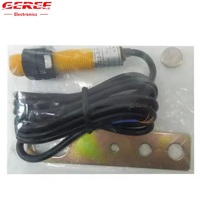GEREE YB5C Compteur électrique numérique LCD 1.5V Aimant puissant avec interrupteur Capteur 20Hz Affichage à 5 chiffres Compteur d'accumulation