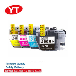 Yelbes ตลับหมึกอิงค์เจ็ทใช้ได้<span class=keywords><strong>492</strong></span> LC492XL สำหรับเครื่องพิมพ์ Brother MFC-J2340DW MFC-J3540DW MFC-3940DW - Product Image 1