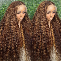 Perruque frontale en dentelle Full HD, vente en gros, perruque bouclée brute birmane, grade 15A, fournisseurs de perruques en cheveux humains vierges bruts brésiliens originaux