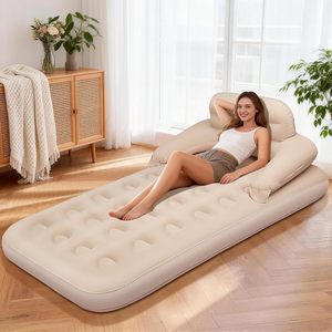 2-in-1 Inflatable <b>Air</b> Mattress <b>Sofa</b> Bed for Home Camping Outdoor - Product Image 1