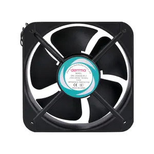 Ventilateur d'extraction AC 300MM de température ignifuge de 12 pouces 30cm