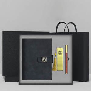 2024 ý tưởng sản phẩm mới sang trọng khuyến mại kinh doanh của Công ty máy tính xách tay Quà Tặng Bộ Quà Tặng Bộ Mặt hàng với bút - Product Image 6