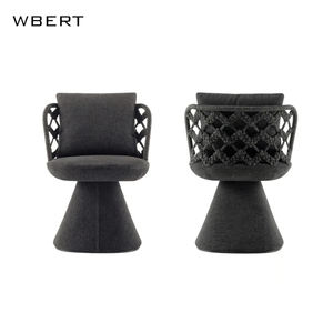 Wbert เก้าอี้รับประทานอาหารแบบหมุนได้เก้าอี้รับประทานอาหารแบบเรียบง่ายเรียบง่ายเรียบง่ายเรียบง่ายเรียบง่ายสำหรับโรงแรมโฮมสเตย์ - Product Image 3