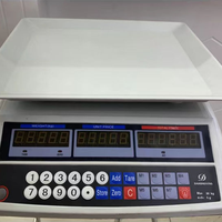 Plateforme de pesage numérique 30/40 kg avec écran LCD double face, balance électronique commerciale en ABS+métal pour fruits et légumes
