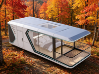 Maison-capsule spatiale personnalisée Scenic Camp Bulk avec système intelligent et salle de bain privée intégrée