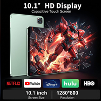 Tableta Android DIXIANG de 10.1 Pulgadas con MT6750, Compatible con SIM 4G LTE, 2 GB/4 GB de RAM, 32 GB/64 GB, Batería de 4300 mAh, Tableta PC para Entretenimiento en el Hogar