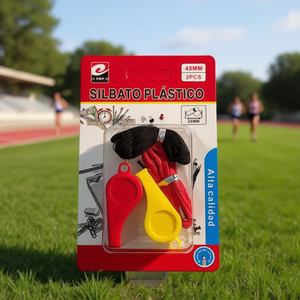 Silbato Plastico 45Mm 2Pcs Alta Calidad Para Deportes - Product Image 2