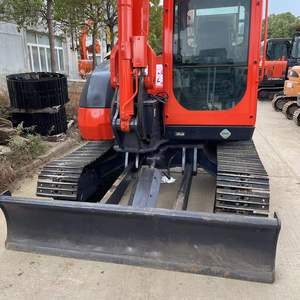 Prix de gros Mini pelleteuse sur chenilles KX185-3 Kubota d'occasion 8 tonnes KX155 KX161 KX165 de haute qualité pour une vente bon marché - Product Image 2