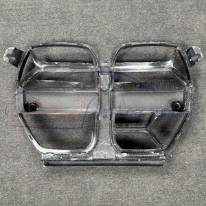 Rejilla Delantera para Auto Compatible con G80 G82 G83 <span class=keywords><strong>M3</strong></span> M4, Parachoques Delantero Modificado de Fibra de Carbono Seca - Product Image 5