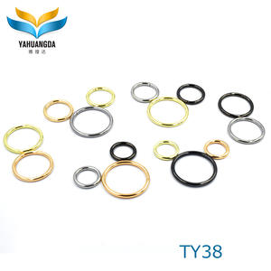 Hebilla Decorativa de Aleación de Zinc para Correa de Perro, Accesorio de Metal para Bolso, Anillo en O para Correa de Perro, Color Personalizado de Moda - Product Image 3