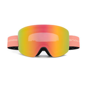 Gafas de Snowboard con Lentes Cilíndricas Polarizadas, Ligeras, de Doble Capa, Sistema de Lentes Intercambiables Magnéticas, Protector Nasal - Product Image 2