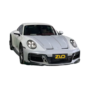 ชุดแต่งคาร์บอนไฟเบอร์แบบแห้งทรง T สำหรับ Porsche 992 Turbos ประกอบด้วยกันชนหน้า สเกิร์ตข้าง สเกิร์ตหลัง ครอบล้อ และชุดแต่งรอบคัน - Product Image 1