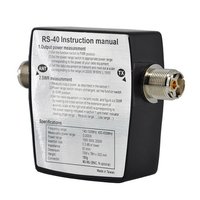 RS-40 SWR/Watt Power Meter NISSEI 125-525MHz UHF/VHF Dual Band untuk HAM Mobile Radio