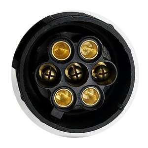 Usine en gros <span class=keywords><strong>13</strong></span> à <span class=keywords><strong>7</strong></span> <span class=keywords><strong>broches</strong></span> <span class=keywords><strong>adaptateur</strong></span> de prise 12V connecteur de câblage de remorque Durable étanche <span class=keywords><strong>caravane</strong></span> camion Mini prises prise - Product Image 3