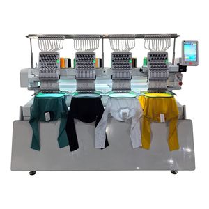 Shangcheng 4-Head Computerized Embroidery Machine 500x800mm Industrial Home Use Sewing Equipment - Product Image 3