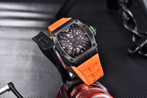 นาฬิกา PAGANI DESIGN รุ่น 1738 เครื่องญี่ปุ่น VH65 กระจกแซฟไฟร์ ตัวเรือนสแตนเลส กันน้ำ 50 เมตร ขนาด 42 มม. นาฬิกาควอตซ์โครงกระดูกสำหรับผู้ชาย - Product Image 4