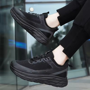 Zapatillas Deportivas con Cordones para Otoño e Invierno, Amortiguadas, Antideslizantes, con Suela Gruesa y Transpirable para Correr al Aire Libre - Product Image 3