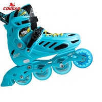 Patins à roulettes ajustables pour enfants avec roues lumineuses, boucle de sécurité, patins à roulettes d'extérieur pour garçons, filles et débutants