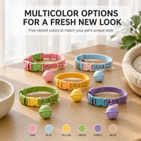 Traceur GPS pour animaux de compagnie, collier anti-perte avec clochette discrète, localisateur de sécurité léger compatible avec Find My et Find Hub