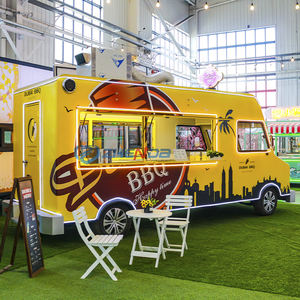 Gerobak Makanan Listrik Roda Empat/Truk Makanan Mobile, Cocok untuk Lokasi Seperti Taman, Kafe, dan Kios Makanan. - Product Image 2