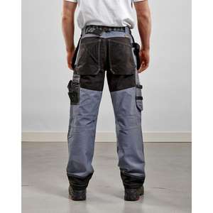 BLAKLADER - 150013709499C52 Pantalon Craftsman X1500 Gris/Noir-PANTALON DE TRAVAIL EAN 7330509256190 PANTALON DE TRAVAIL CARGO - Product Image 4