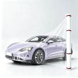 Film de protection de voiture FANNA ultra-léger en TPU PPF 1,52*15M, auto-réparant, anti-jaunissement, 6,5 mil, garantie 5 ans, application carrosserie, 95% UV - Product Image 1