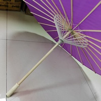 Parasol en soie moderne professionnel fait à la main, élégant, vintage, classique, droit, décoration de plafond, décoration de mariage, 82 cm
