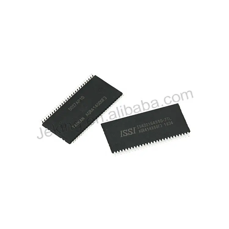 Jeking-Speicher IC DRAM 64 M 4Mx16 143 MHz Elektronische Komponente IS42S16400D-7TL