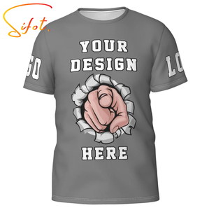 Sifot venta al por mayor Surf sublimación impreso compresión manga corta personalizado impreso Rash Guard camiseta para hombres - Product Image 1