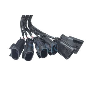 Fabriek Custom Auto 2 Pin Naar 3 Pin Waterpoof Connector Draad Harnas - Product Image 3
