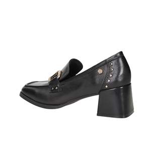 Mocassino con Tacco da Donna Carmela Nero 161941 - Product Image 3