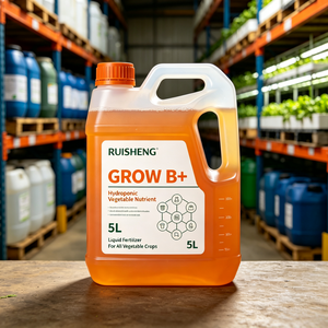 Fertilizzante Liquido per Coltivazione Idroponica, Soluzione Nutritiva GROW <span class=keywords><strong>B</strong></span> per Crescita Vegetativa di Ortaggi - Product Image 4