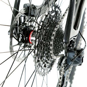 Fibre de carbone de haute qualité 27.5*15 "vélo de montagne noir bleu unisexe vtt vélo avec dérailleur de vélo - Product Image 2