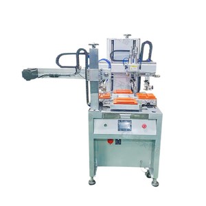 Impresora rotativa de pantalla Haotian S-1525P4 de 4 estaciones para impresión plana multicolor en pantallas de teléfonos y baterías externas - Product Image 4