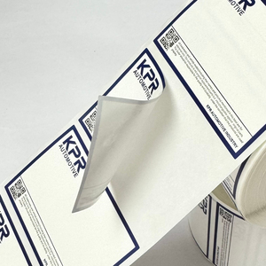 Chất lượng cao bền thân thiện với môi chống giả tùy chỉnh chết cắt tự dính nhãn giấy cuộn bóng triển lãm không thấm nước - Product Image 2