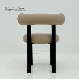 Chaises de salle à manger et de café contemporaines en PVC imperméable pour hôtels et usage domestique - Product Image 1