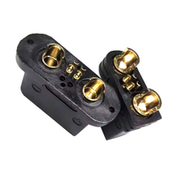 Connecteur de montage sur panneau anti-étincelle à courant élevé QS9-S | Prise d'alimentation de batterie mâle femelle 160A-220A QS9 pour Drone RC EV