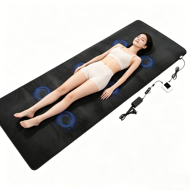 Higher Dose Infrared Pemf Magnetic Mat Amethyst Thermal Healthcare Therapy Mattress