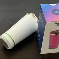 Vente Flash Transfrontalière : Tasse Thermos Isotherme en Acier Inoxydable 16oz avec Ouvre-Bouteille Créatif et Audio Bluetooth Intelligent pour Voiture – Maintien au Chaud/Froid 12-24 Heures