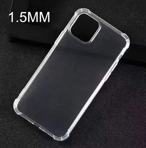 Cheap Price Shockproof Bumper Camera Protector 1.5mm Soft TPU Transparent Mobile Phone Back Cover Case For Oppo A57 A39