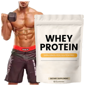 Gummies de protéines de lactosérum végétariennes, acides aminés naturels, <span class=keywords><strong>nutrition</strong></span> sportive, gummies de protéines de lactosérum - Product Image 1