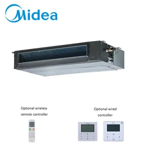 Midea-ventilador de conducto 500CFM, bobina de refrigeración de aire fcu para hoteles