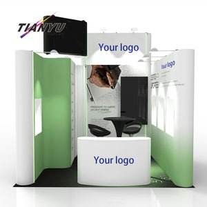 3x3 м портативный складной на заказ ПВХ Магнитный всплывающий магазин Киоск Стенд со стойкой с логотипом - Product Image 1