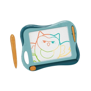 Juego de Juguetes Educativos Portátiles para Niños, Pizarra Magnética de Plástico para Dibujar y Colorear - Product Image 1